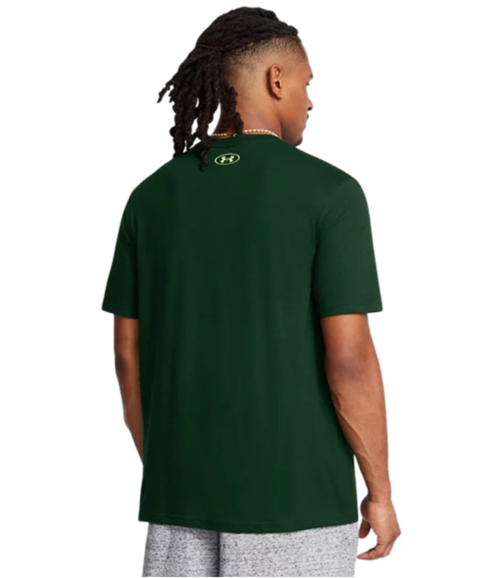 Under Armour GL Foundation Update T-Shirt Koyu Yeşil