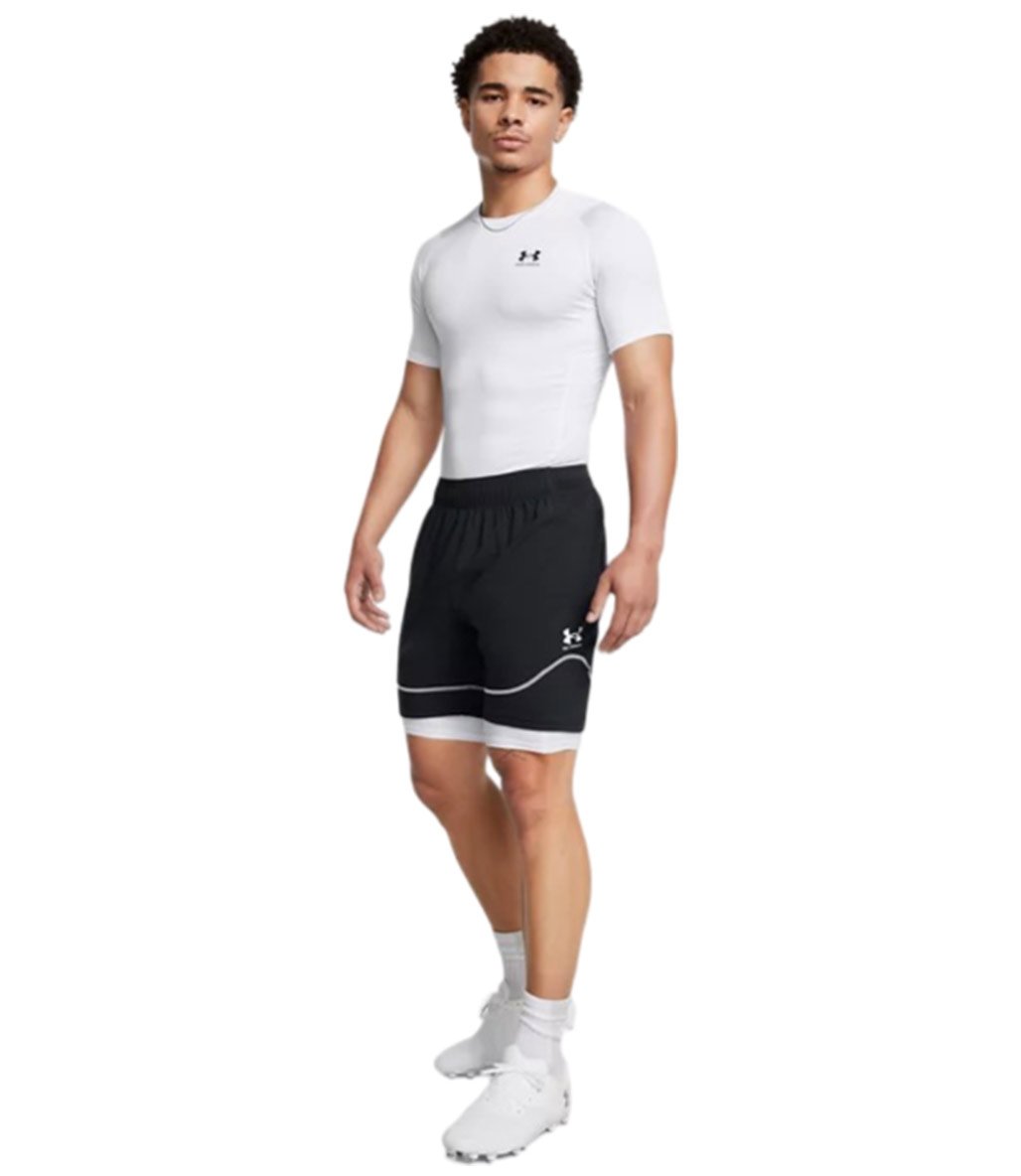 Under Armour Heatgear Armour Kısa Kollu T-Shirt Beyaz