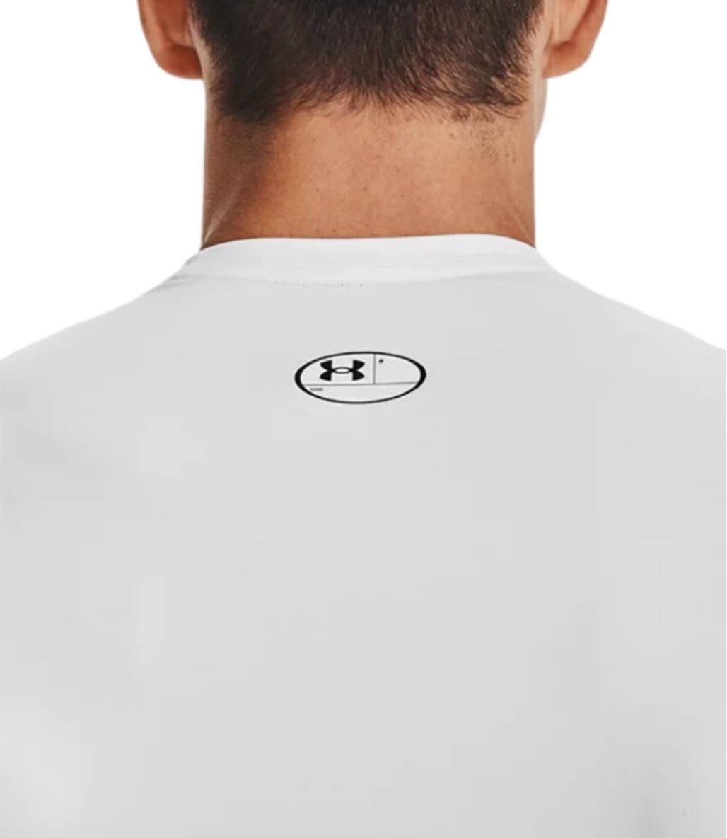 Under Armour Heatgear Armour Kısa Kollu T-Shirt Beyaz