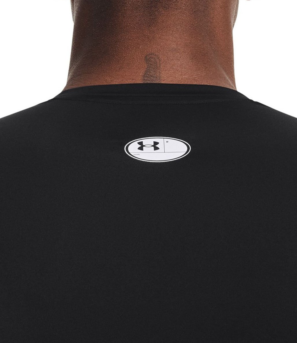 Under Armour Heatgear Armour Kısa Kollu T-Shirt Siyah