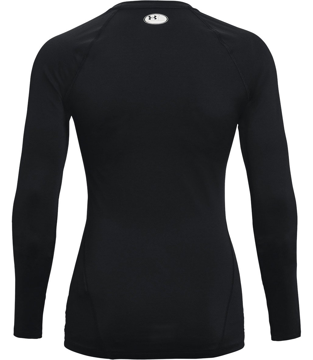 Under Armour HeatGear Compression Kadın Uzun Kollu T-Shirt Siyah