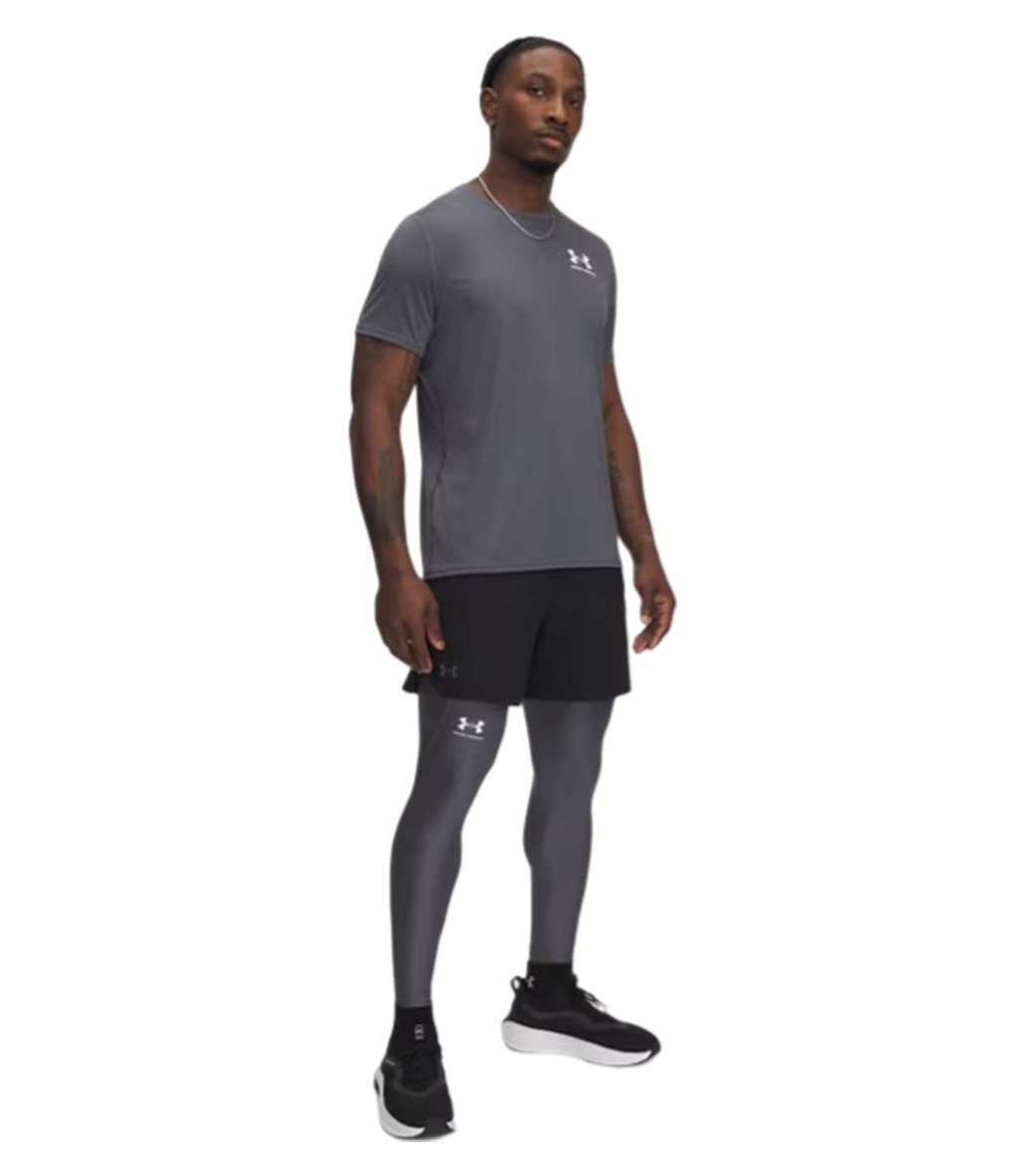 Under Armour Heatgear Erkek Tayt Koyu Gri