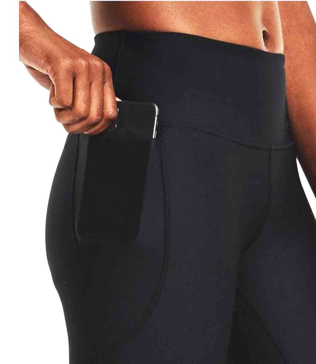 Under Armour HeatGear Hi-Rise Kadın Tayt Siyah