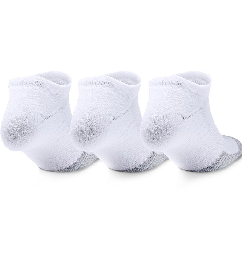 Under Armour Heatgear No Show Çorap 3'lü Paket Beyaz