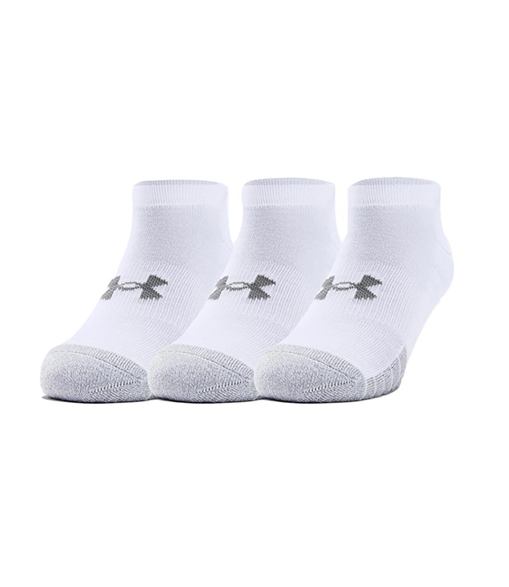 Under Armour Heatgear No Show Çorap 3'lü Paket Beyaz