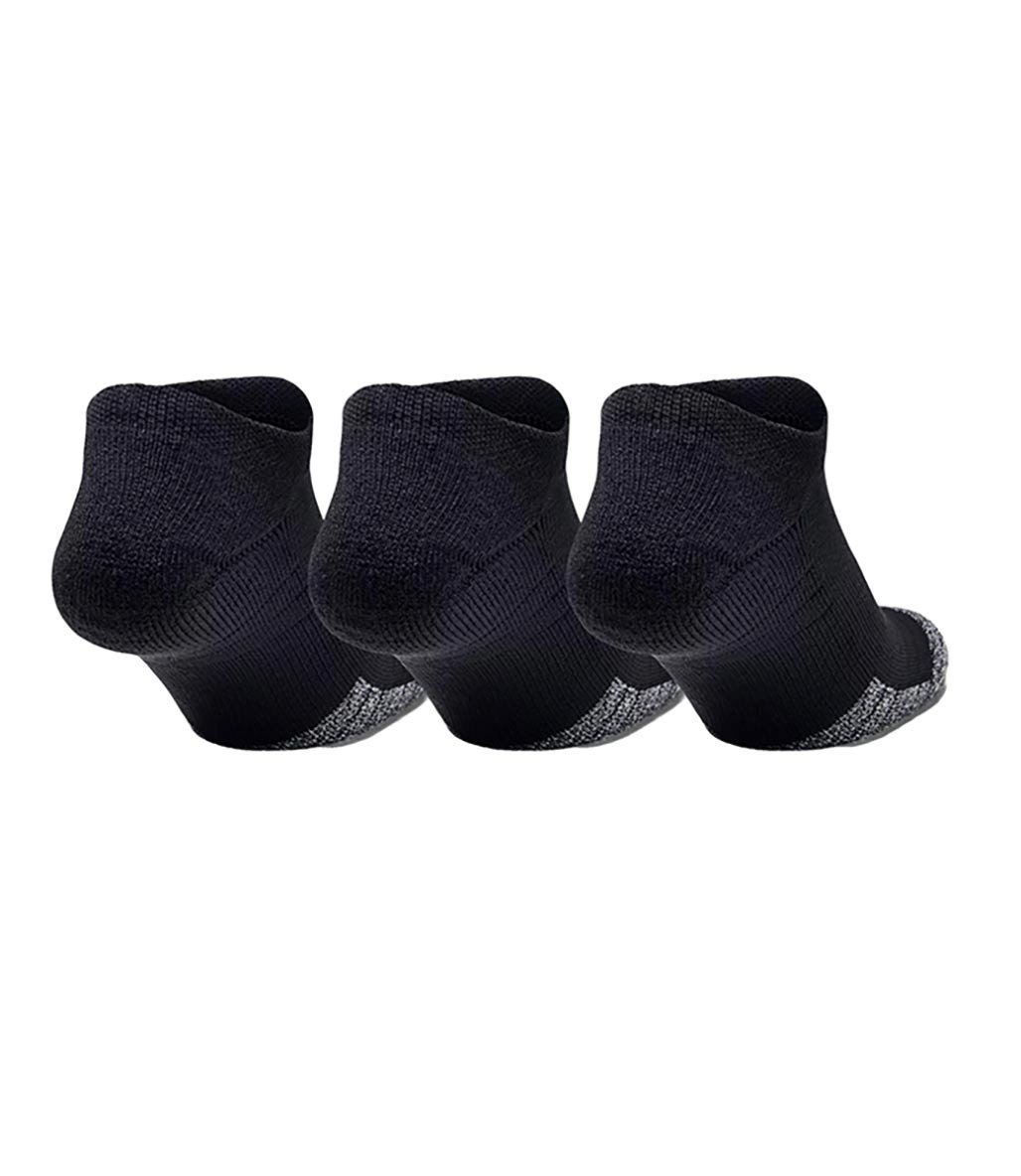 Under Armour Heatgear No Show Çorap 3'lü Paket Siyah