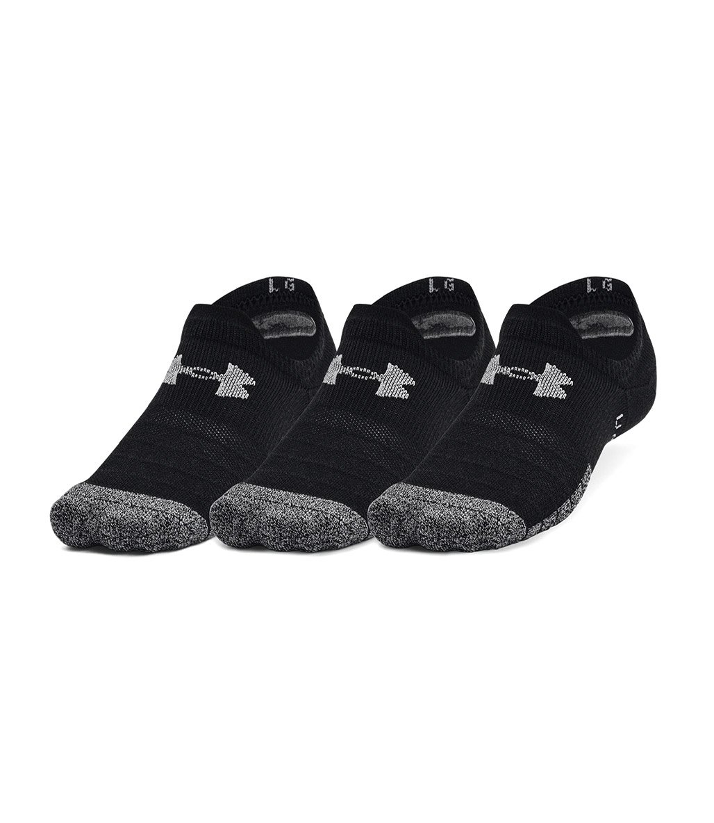 Under Armour Heatgear Ultra Low Tab Çorap 3'Lü Paket Siyah