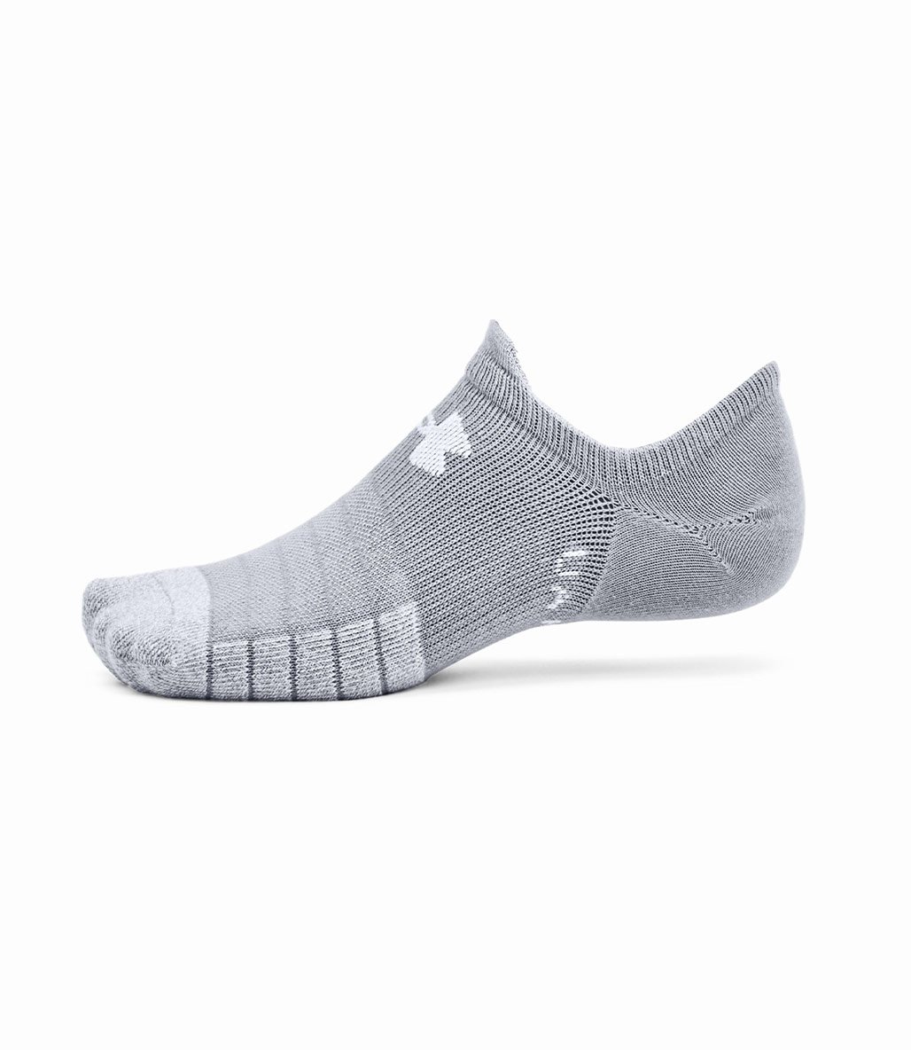 Under Armour Heatgear Ultra Low Tab Çorap 3'Lü Paket Siyah Gri Beyaz
