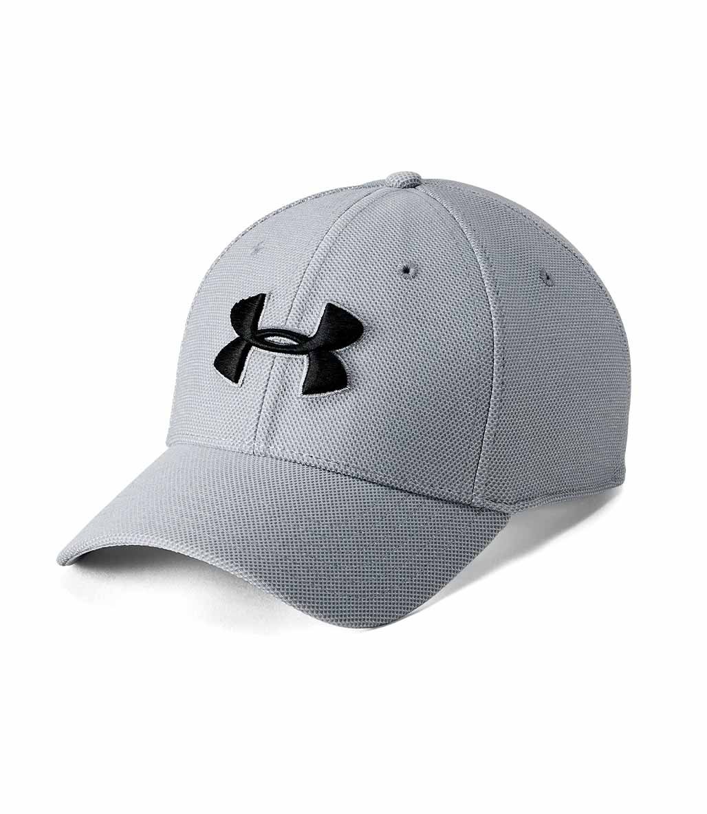 Under Armour Heathered Blitzing 3.0 Şapka Gri Siyah