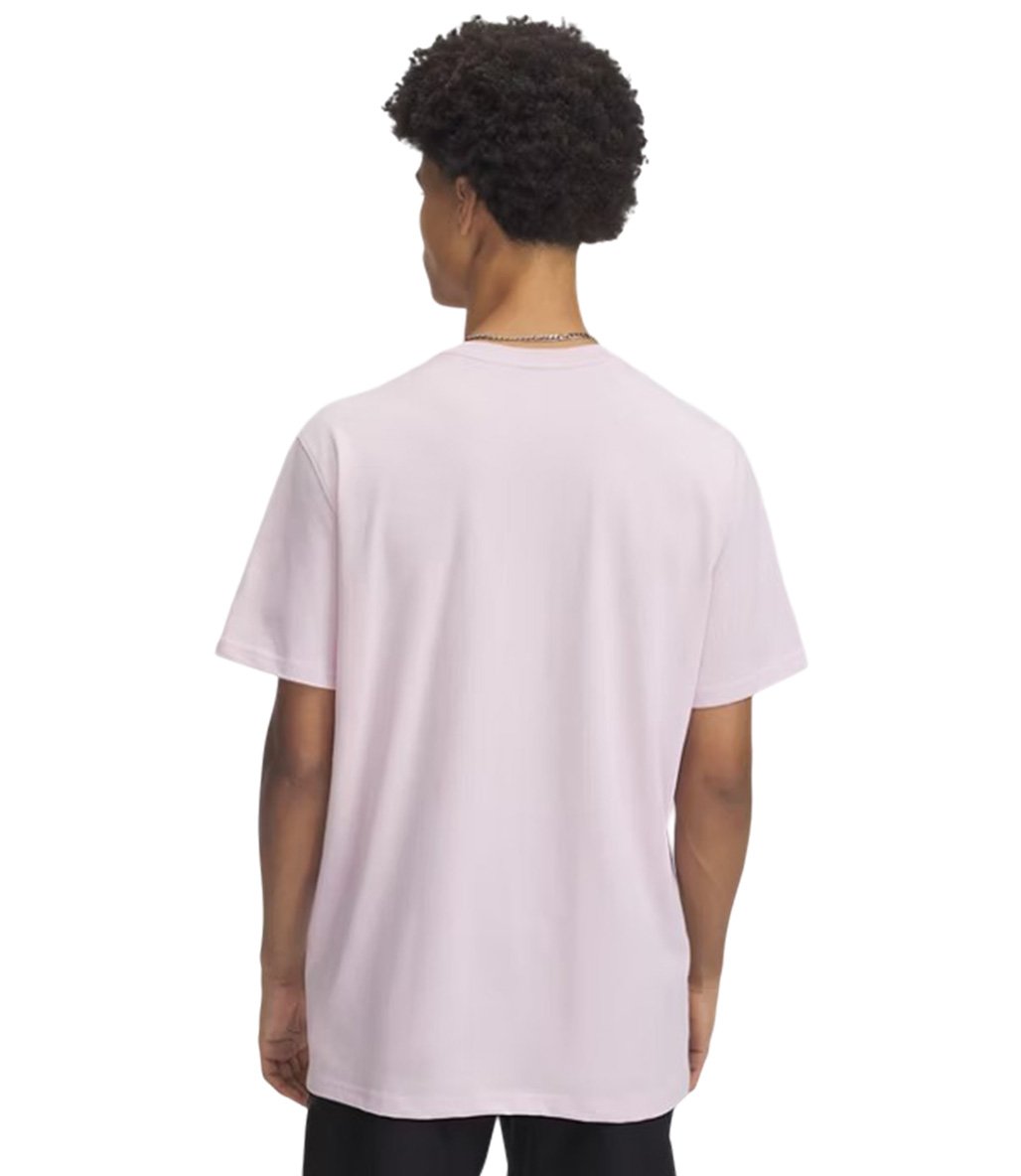 Under Armour Heavyweight Armour Label Kısa Kollu T-Shirt Açık Pembe