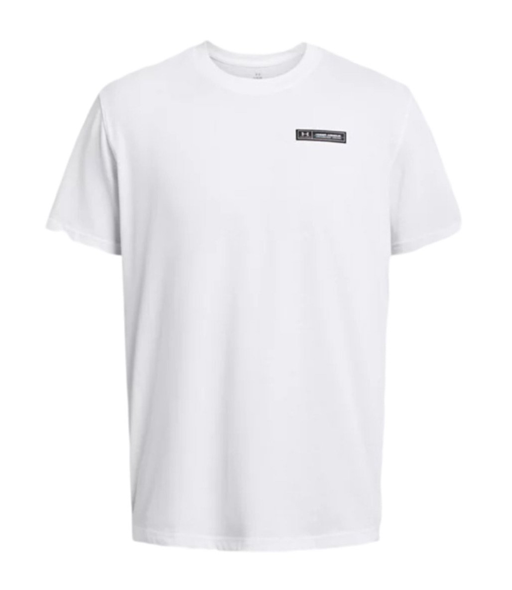 Under Armour Heavyweight Armour Label Kısa Kollu T-Shirt Beyaz