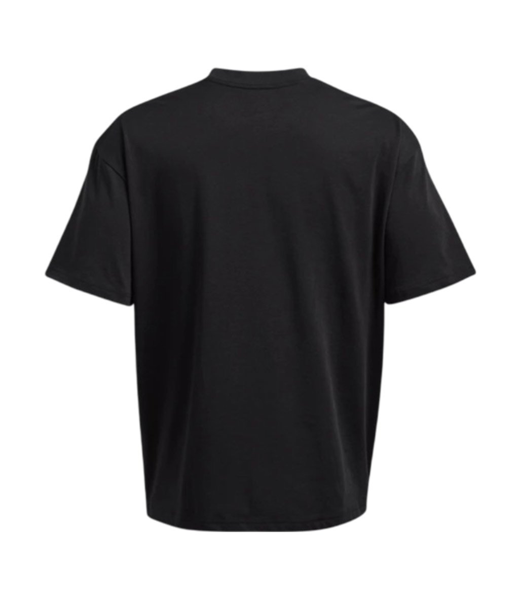 Under Armour Heavyweight Oversize Kısa Kollu T-Shirt Siyah