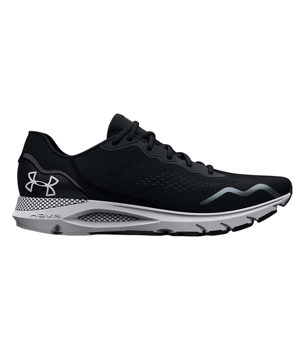 Under Armour HOVR Sonic 6 Kadın Ayakkabı Siyah Beyaz