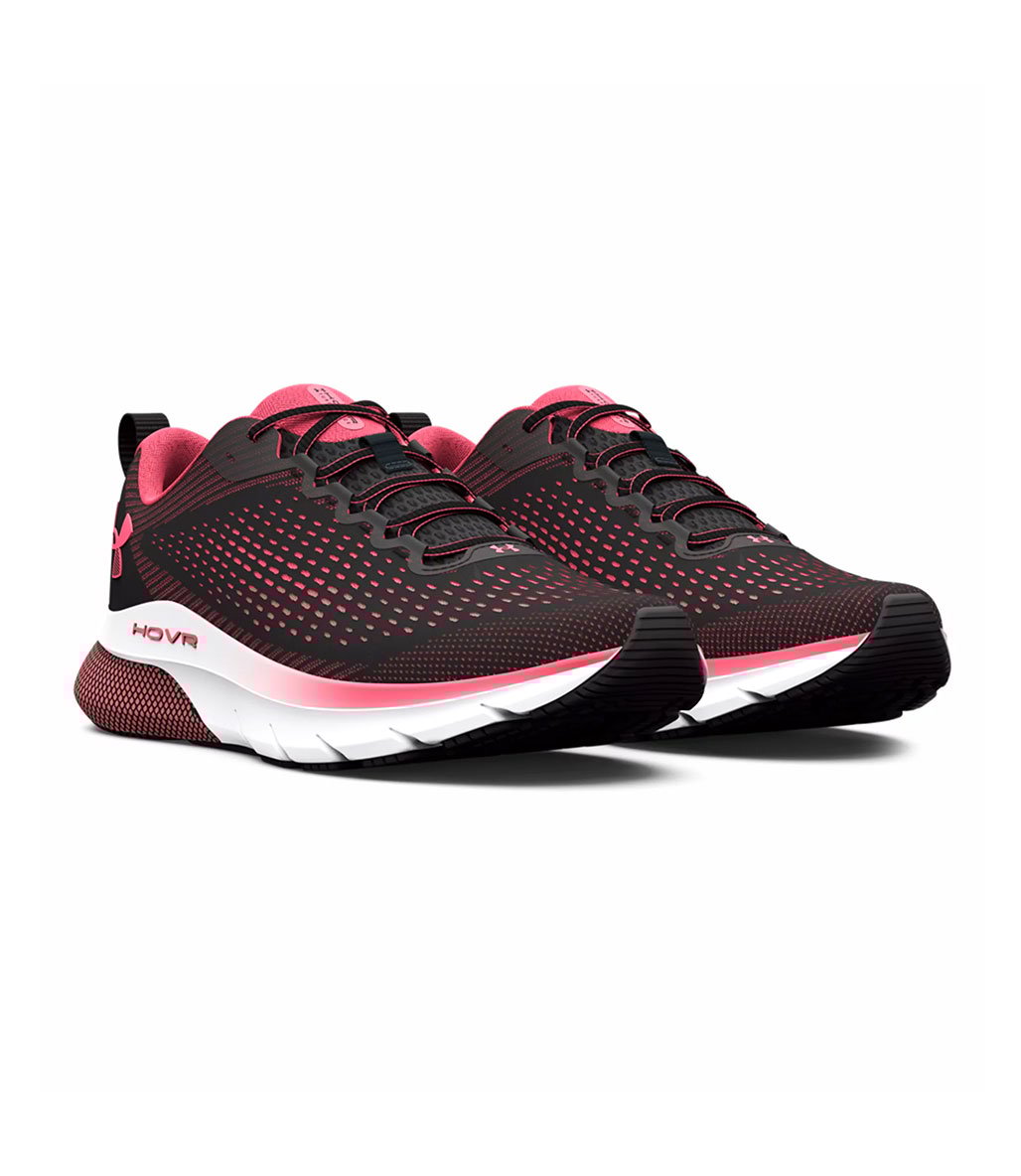 Under Armour HOVR Turbulence Kadın Ayakkabı Siyah Pembe