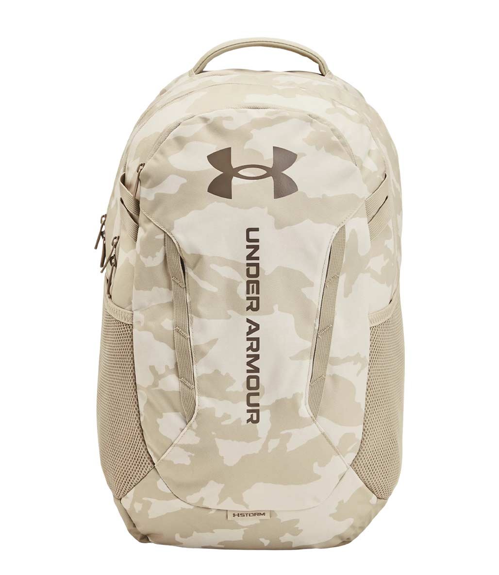Under Armour Hustle 6.0 Sırt Çantası Beyaz Kamuflaj