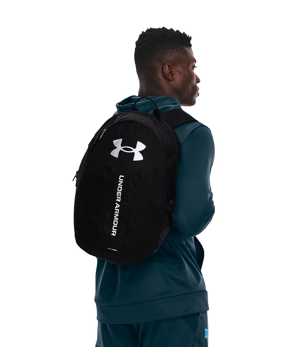 Under Armour Hustle Lite Sırt Çantası Siyah Beyaz