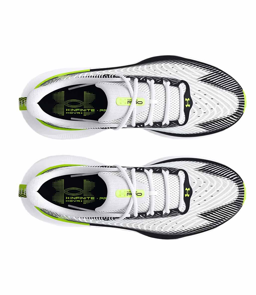Under Armour Infinite Pro Ayakkabı Beyaz Siyah Yeşil