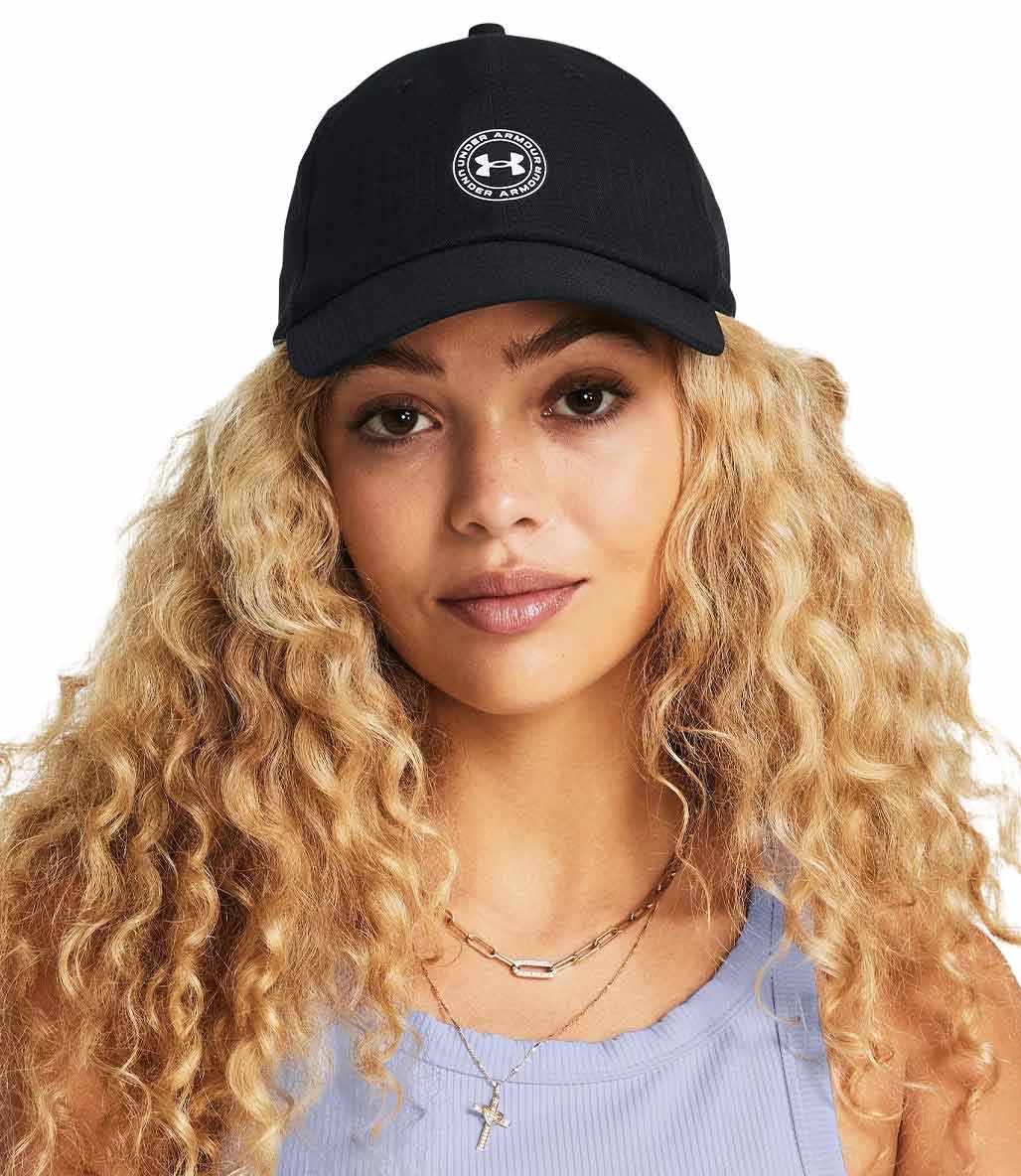 Under Armour Iso-Chill ArmourVent Adjustable Kadın Şapka Siyah