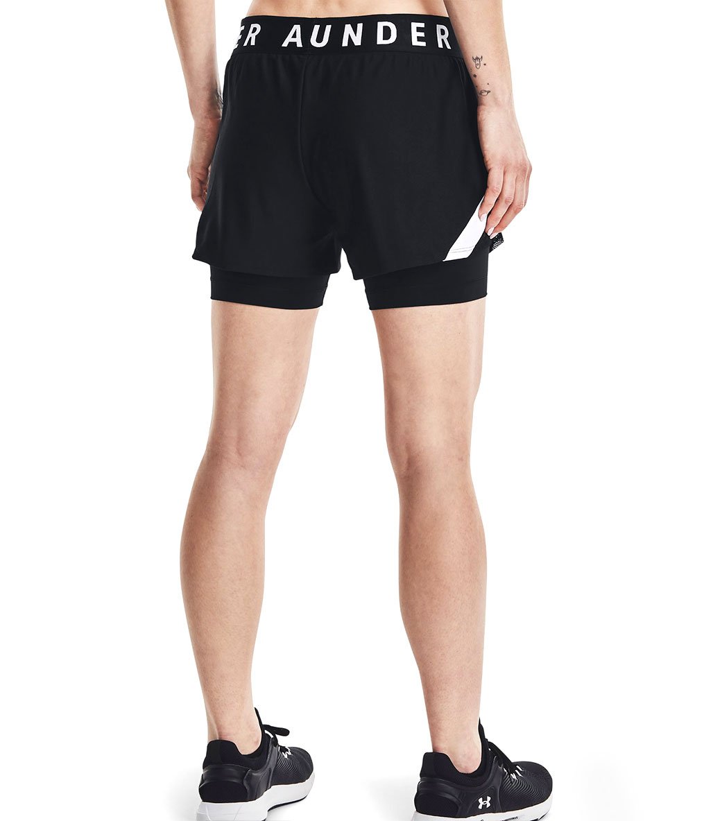 Under Armour Kadın Play Up 2 in 1 Şort Siyah