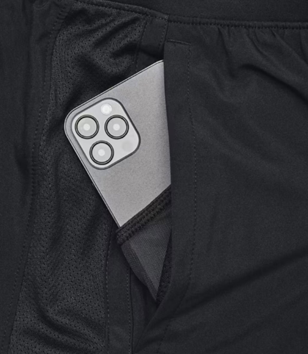 Under Armour Launch 5'' 2 In 1 Şort Siyah