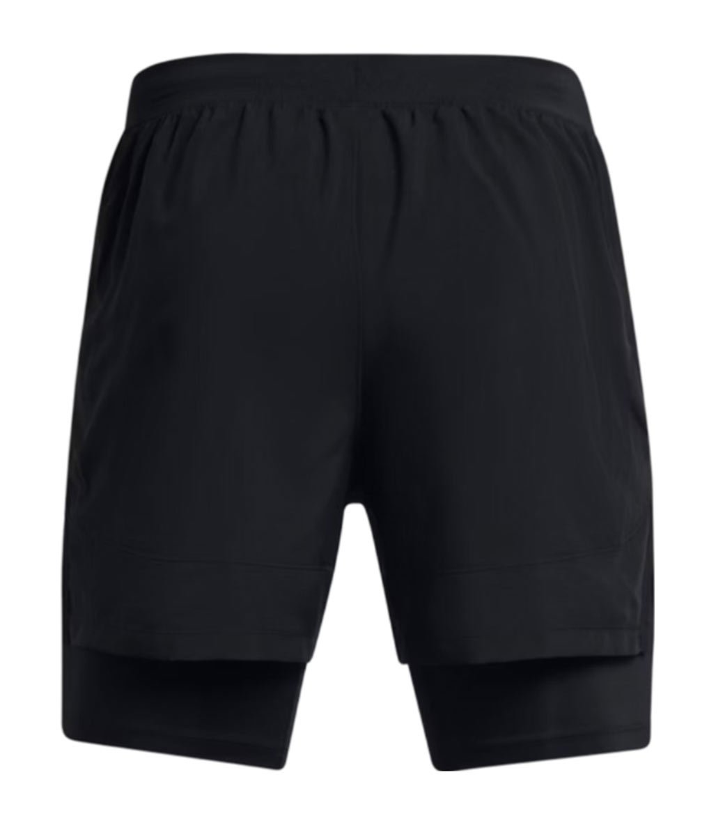 Under Armour Launch 5'' 2 In 1 Şort Siyah