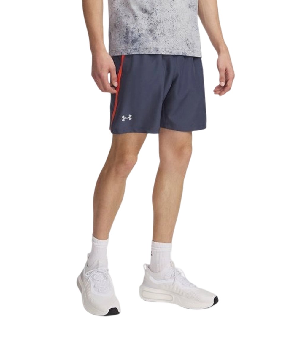 Under Armour Launch 7'' Şort Lacivert Turuncu