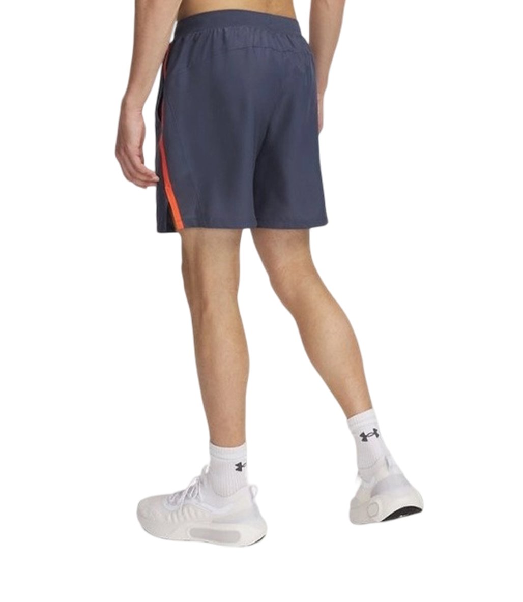 Under Armour Launch 7'' Şort Lacivert Turuncu