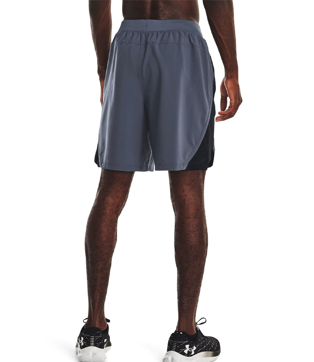 Under Armour Launch Sw 2N1 Şort Gri