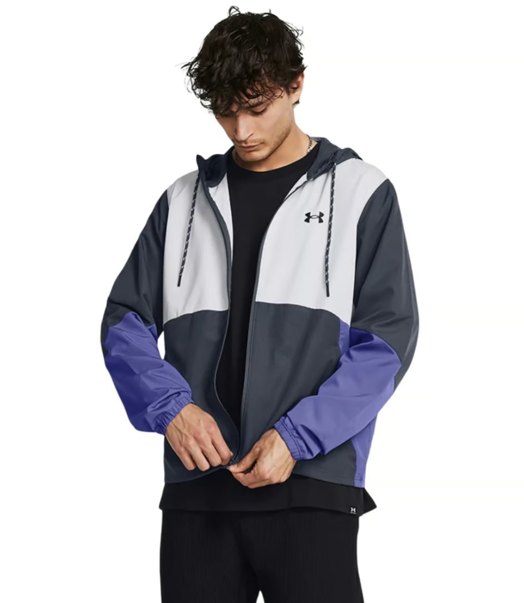 Under Armour Legacy Rüzgarlık Antrasit Mor