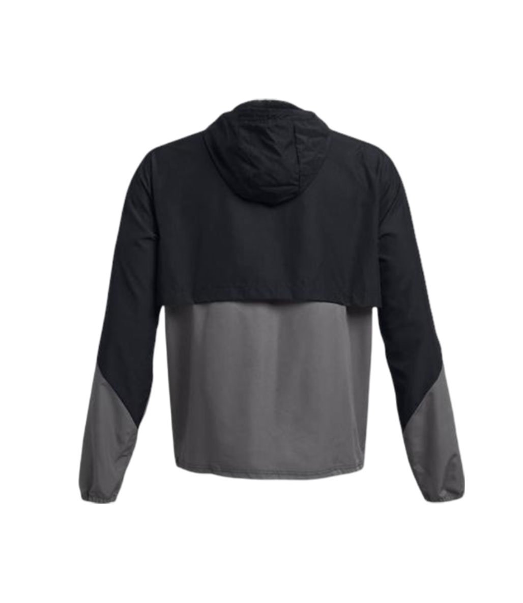 Under Armour Legacy Rüzgarlık Siyah Beyaz Gri