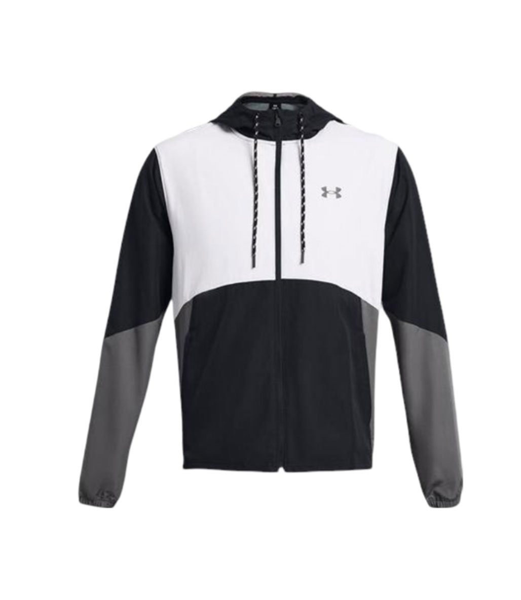 Under Armour Legacy Rüzgarlık Siyah Beyaz Gri