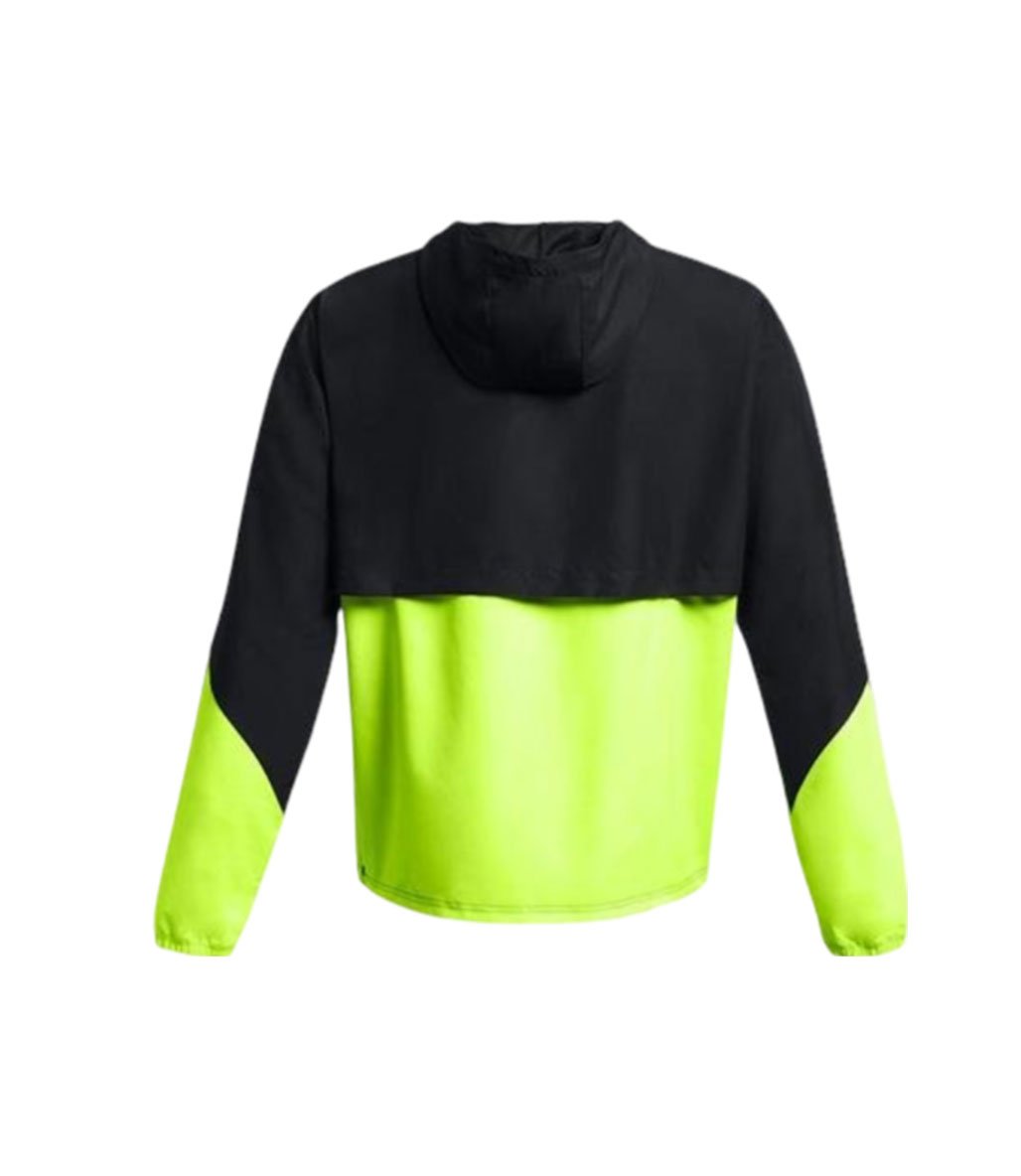 Under Armour Legacy Rüzgarlık Siyah Beyaz Neon Sarı
