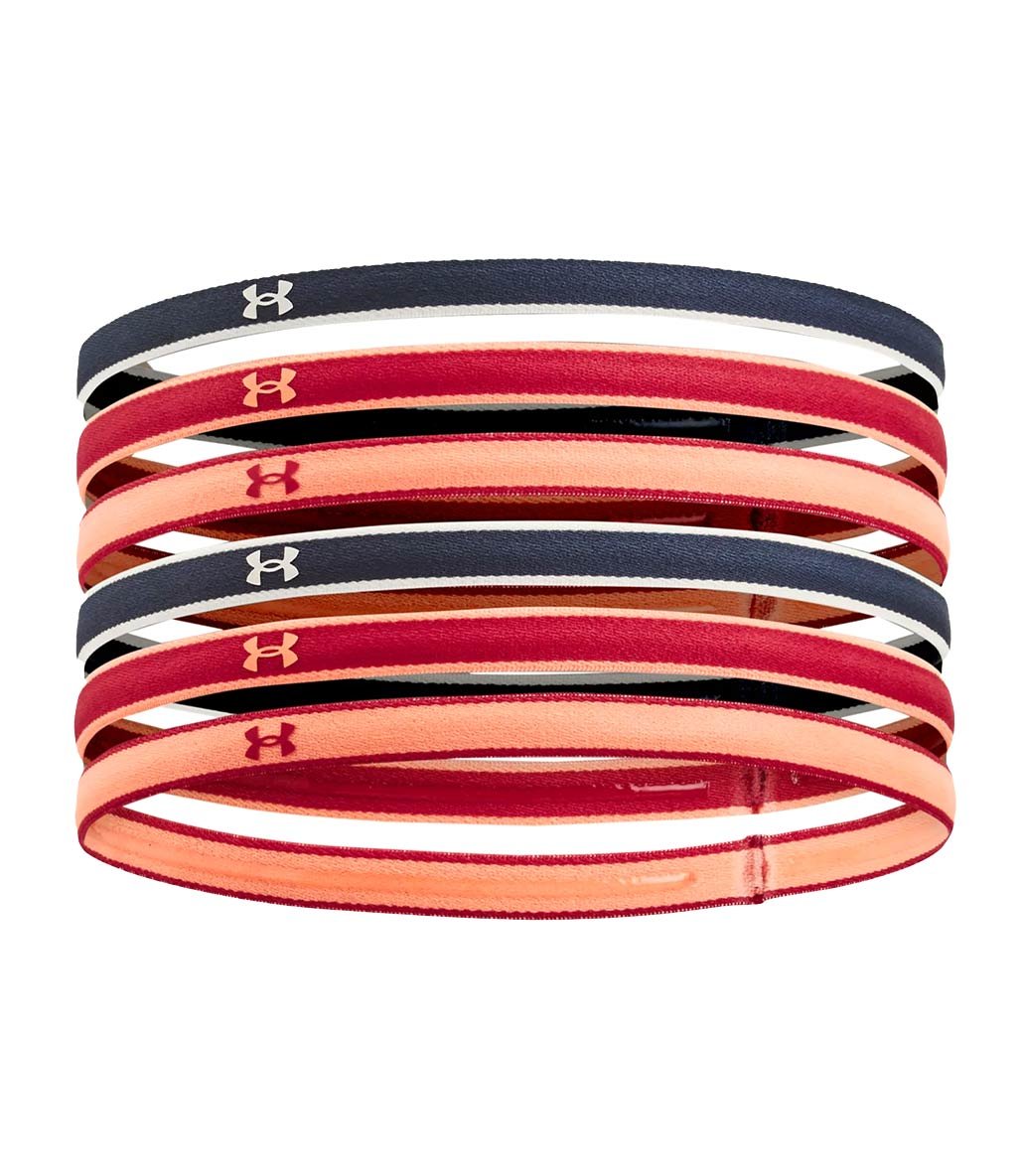 Under Armour Mini Saç Bandı 6'lı Gri Kırmızı Sarı