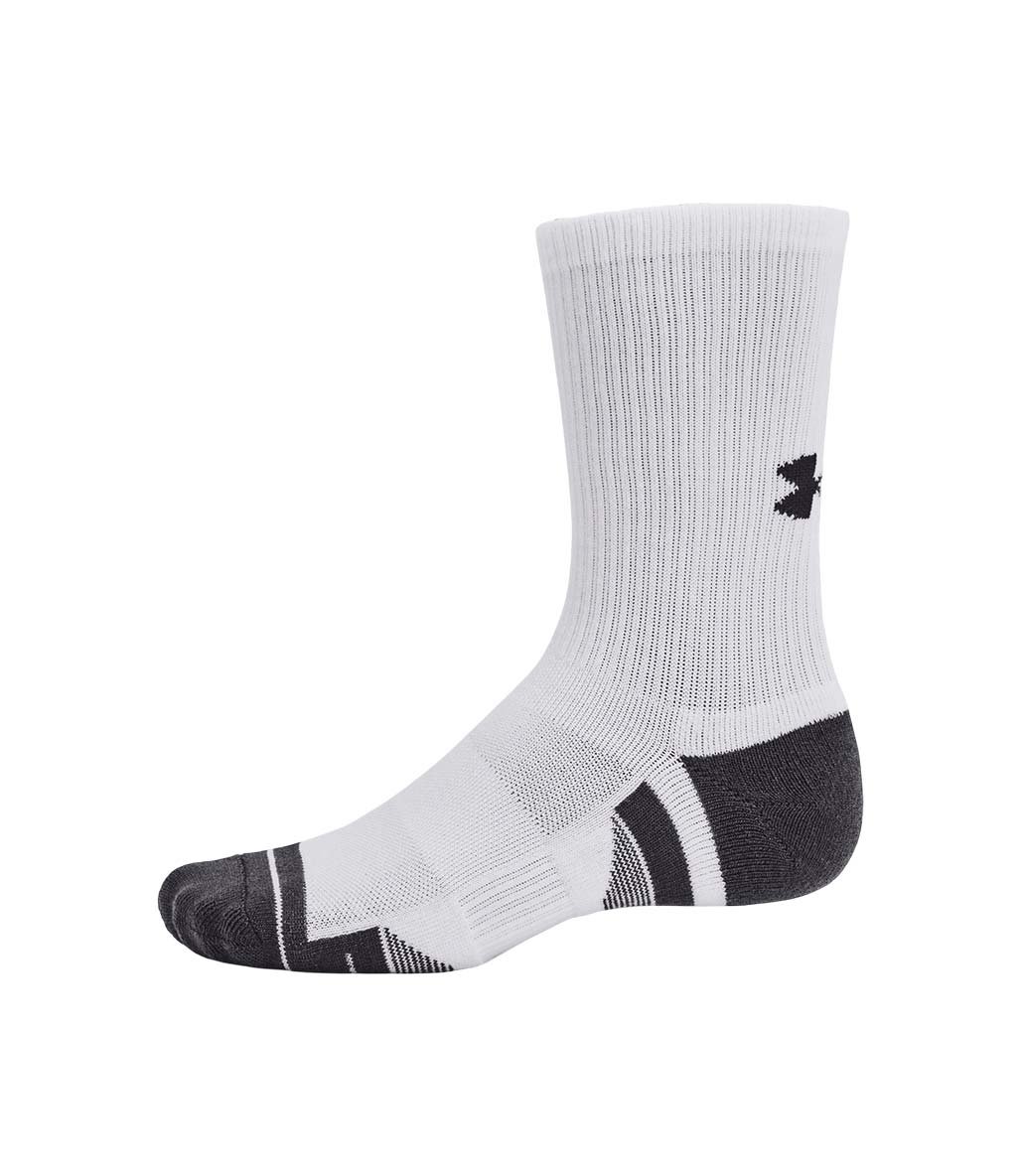 Under Armour Performance Tech 3'Lü Paket Crew Çorap Beyaz