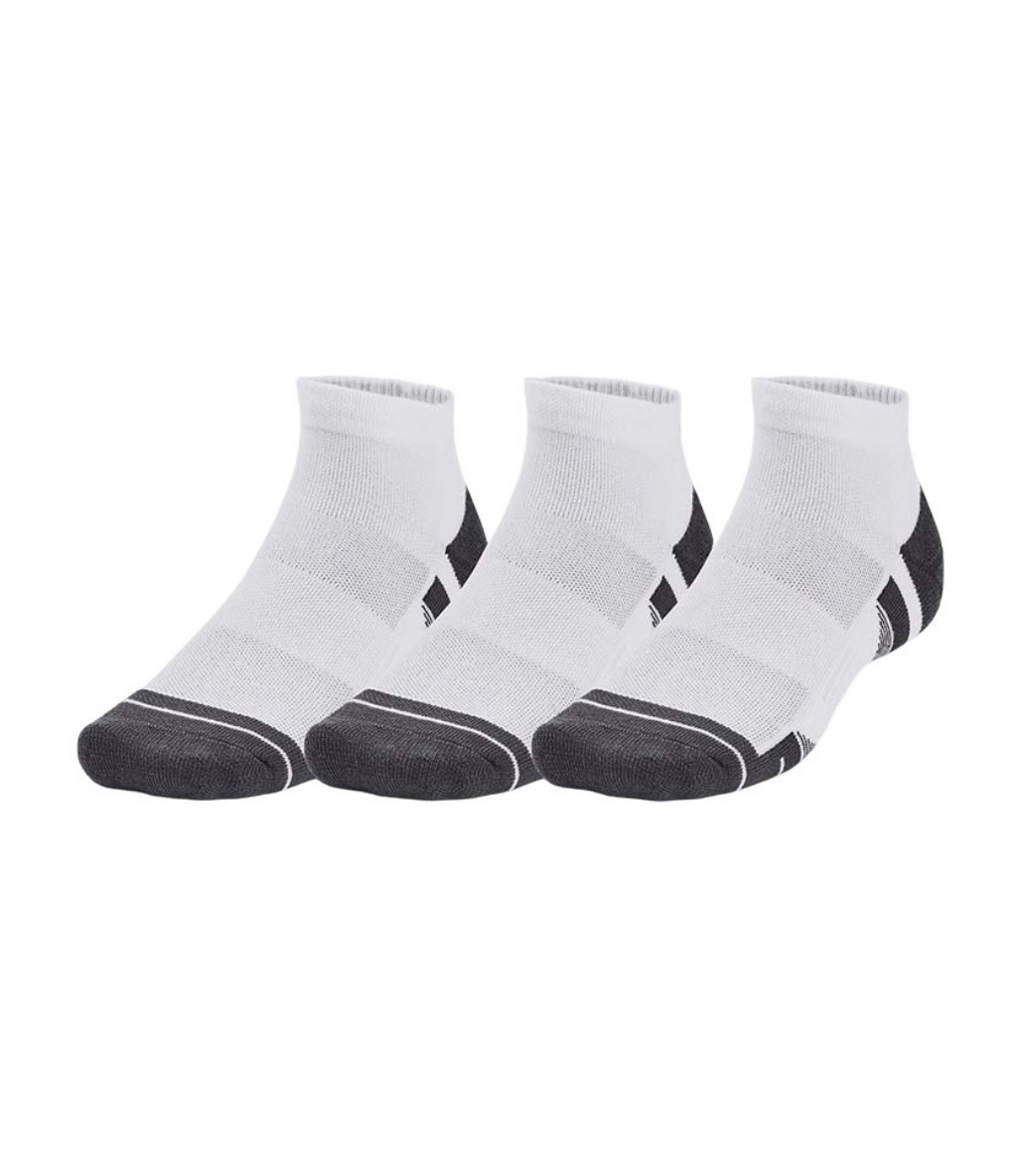 Under Armour Performance Tech 3'Lü Paket Low Cut Çorap Beyaz