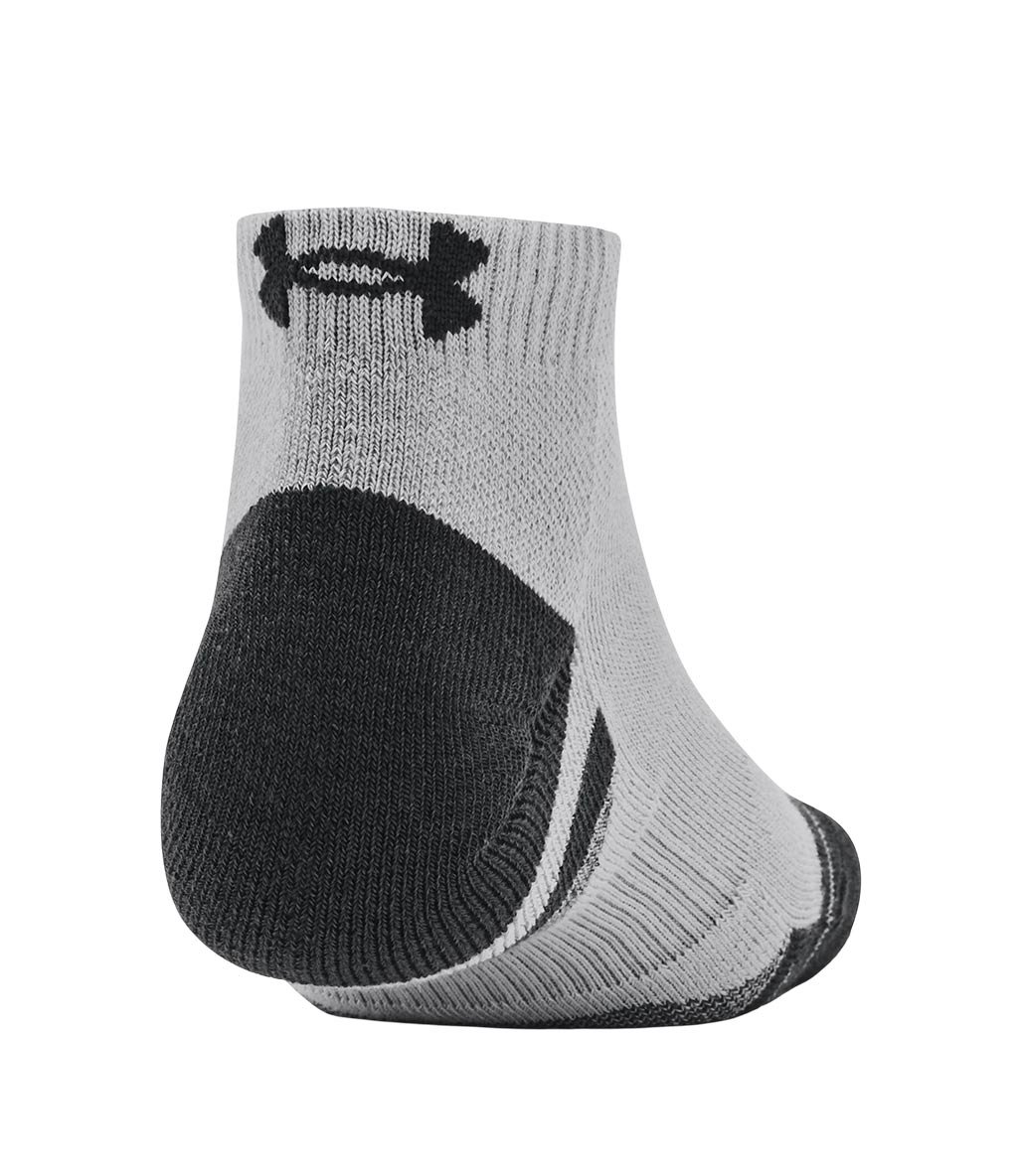 Under Armour Performance Tech 3'Lü Paket Low Cut Çorap Gri