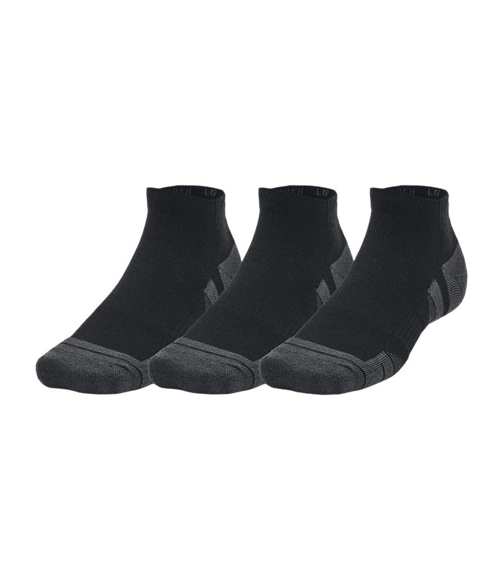 Under Armour Performance Tech 3'Lü Paket Low Cut Çorap Siyah