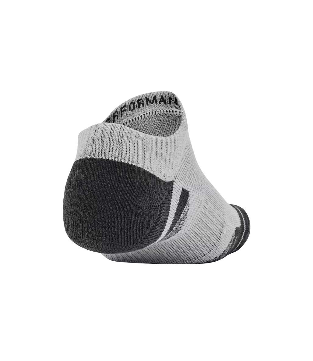 Under Armour Performance Tech 3'Lü Paket No Show Çorap Gri