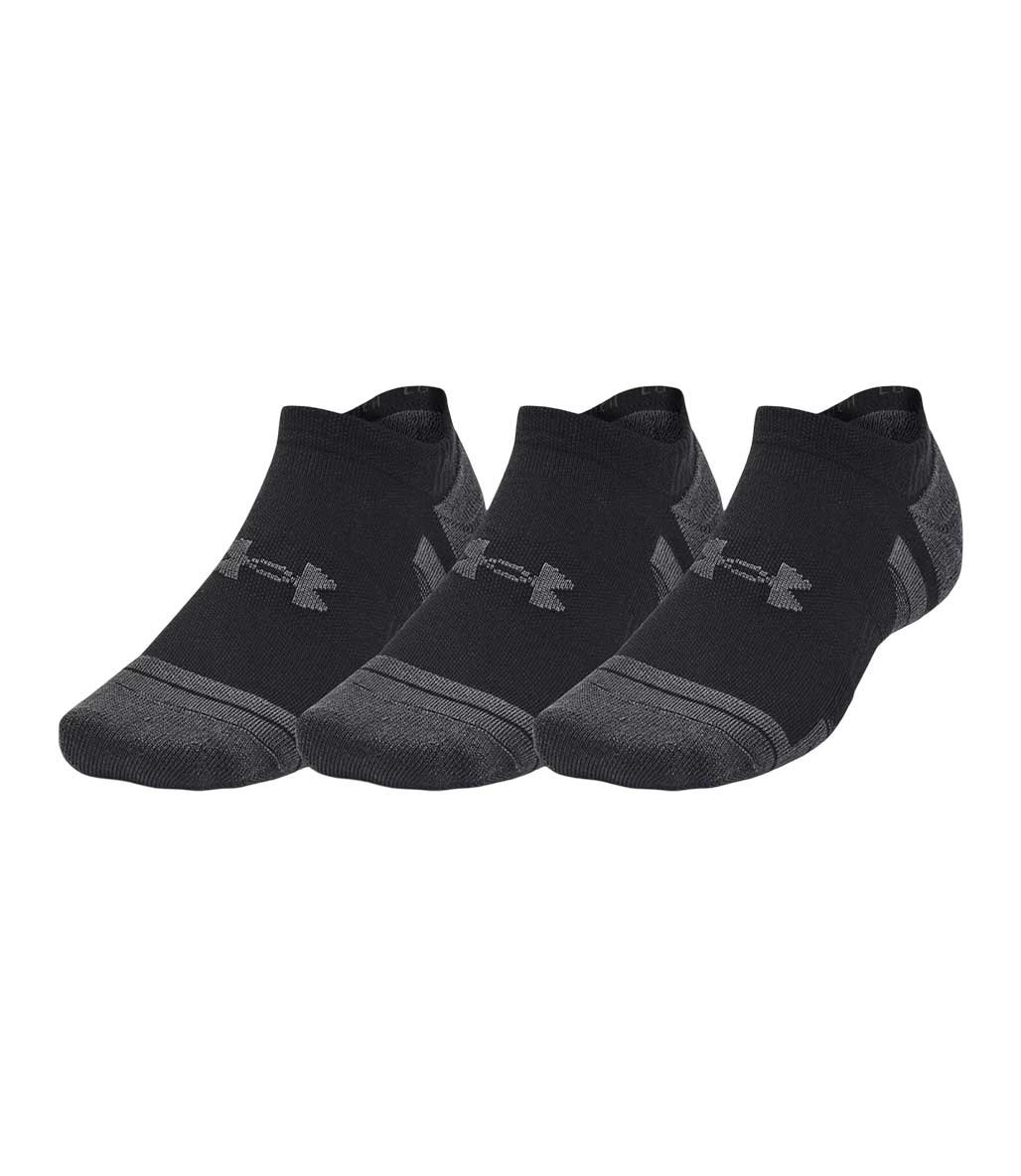 Under Armour Performance Tech 3'Lü Paket No Show Çorap Siyah