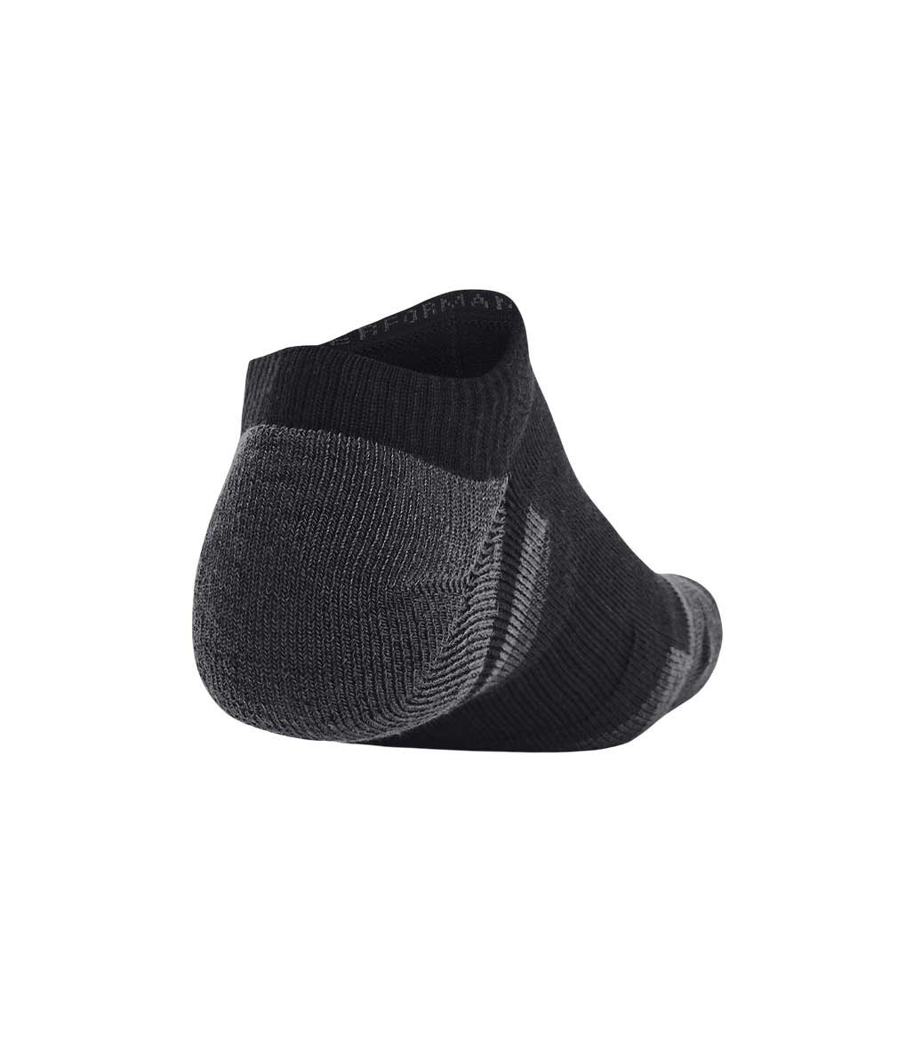 Under Armour Performance Tech 3'Lü Paket No Show Çorap Siyah