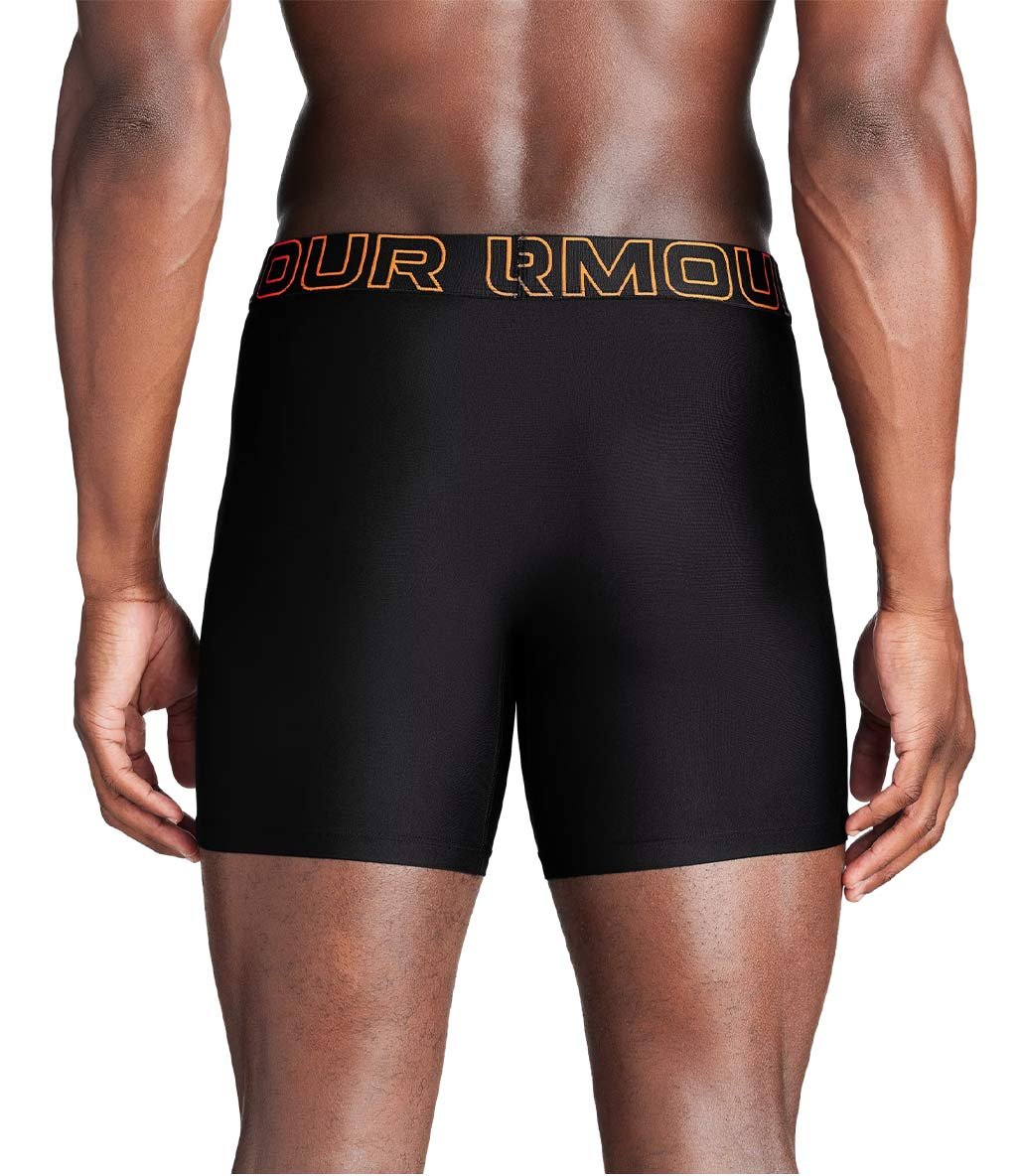 Under Armour Performance Tech 6" Boxerjock 3'lü Paket Çok Renkli
