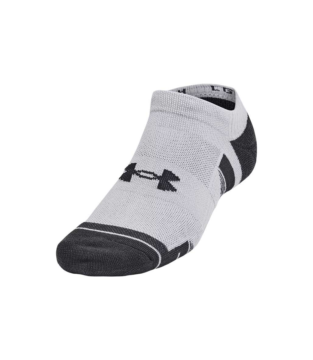 Under Armour Performance Tech No Show 6'Lı Paket Çorap Gri