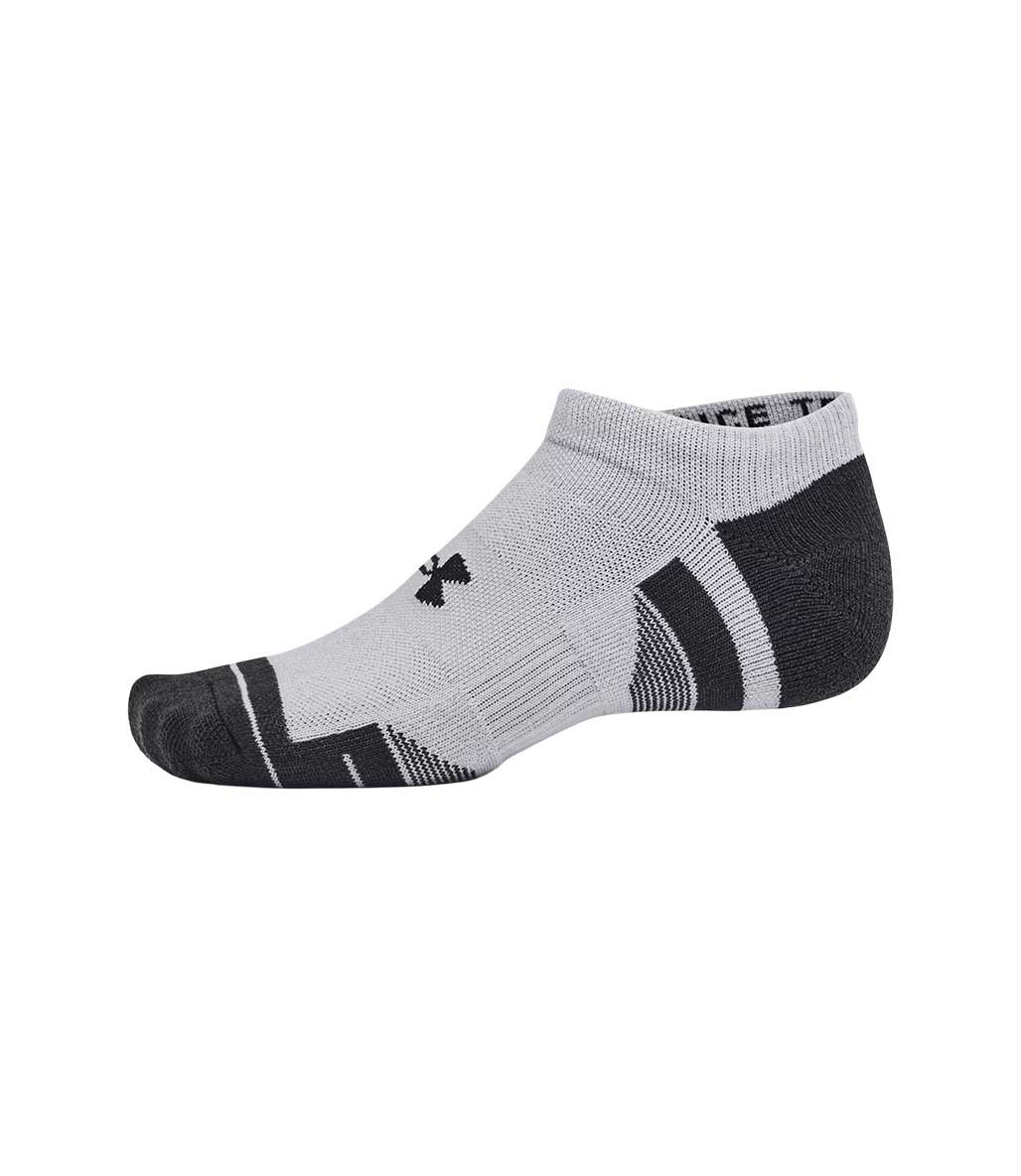 Under Armour Performance Tech No Show 6'Lı Paket Çorap Gri
