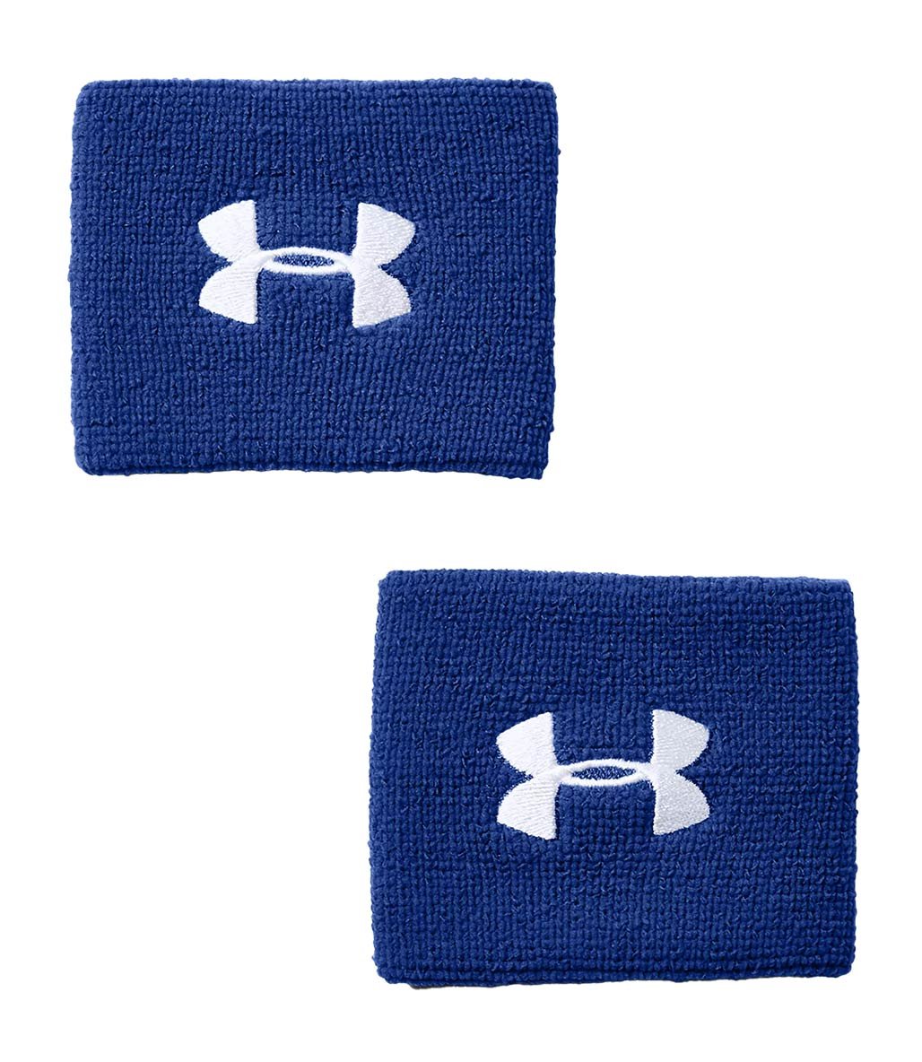 Under Armour Performance Wristbands Bileklik Mavi Beyaz