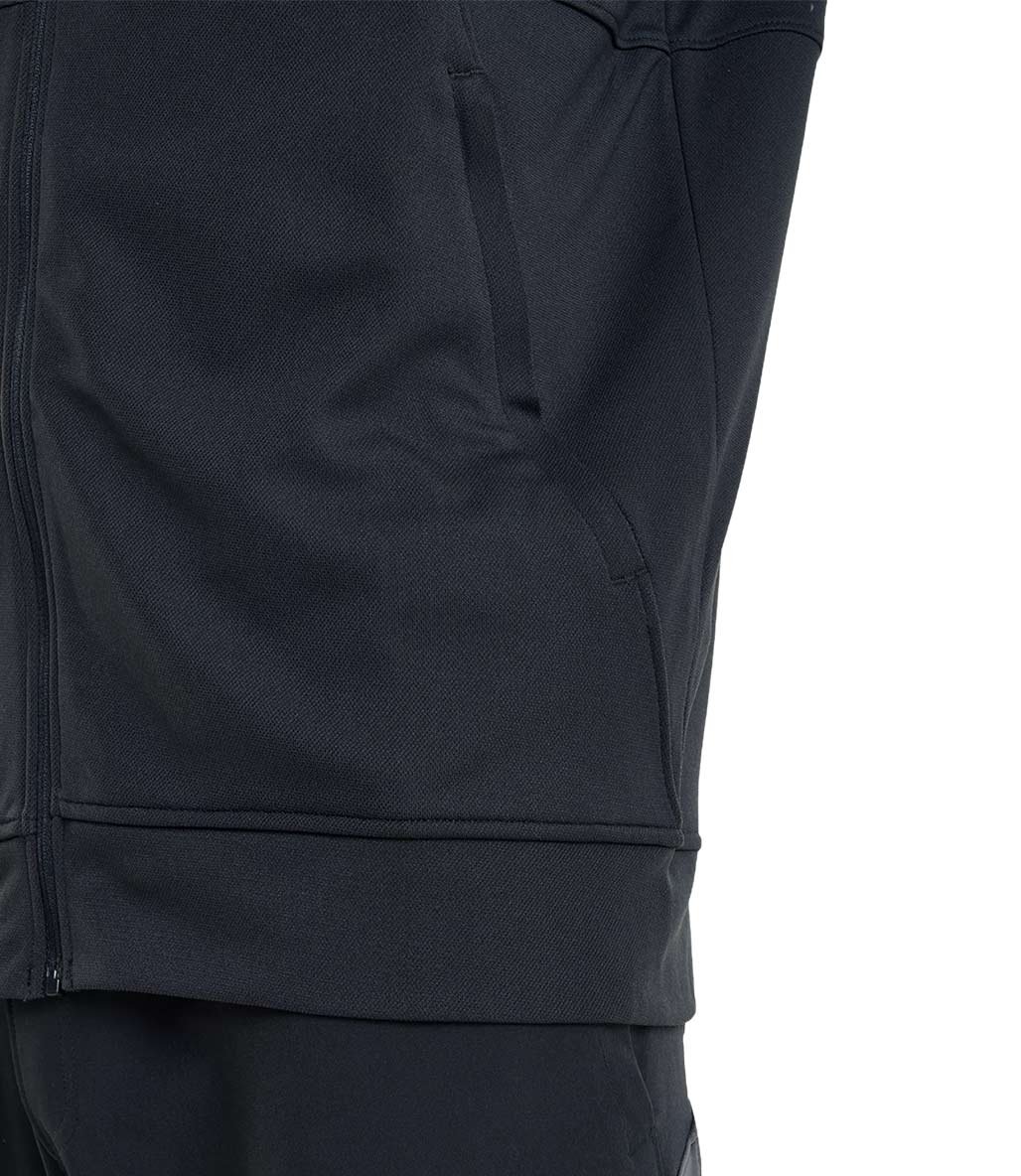 Under Armour Pique Track Jacket Fermuarlı Üst Siyah
