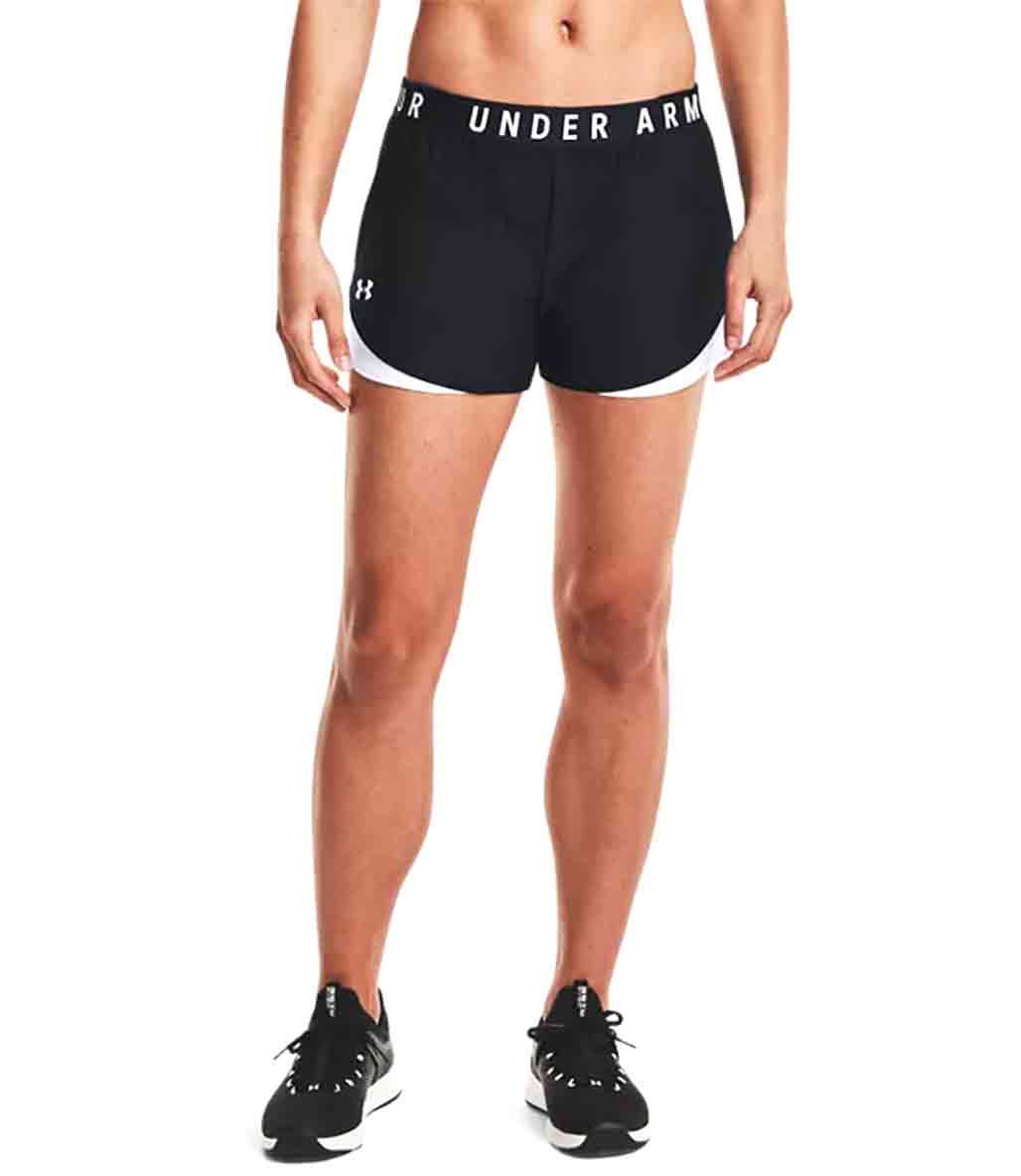 Under Armour Play Up 3.0 Kadın Şort Siyah Beyaz