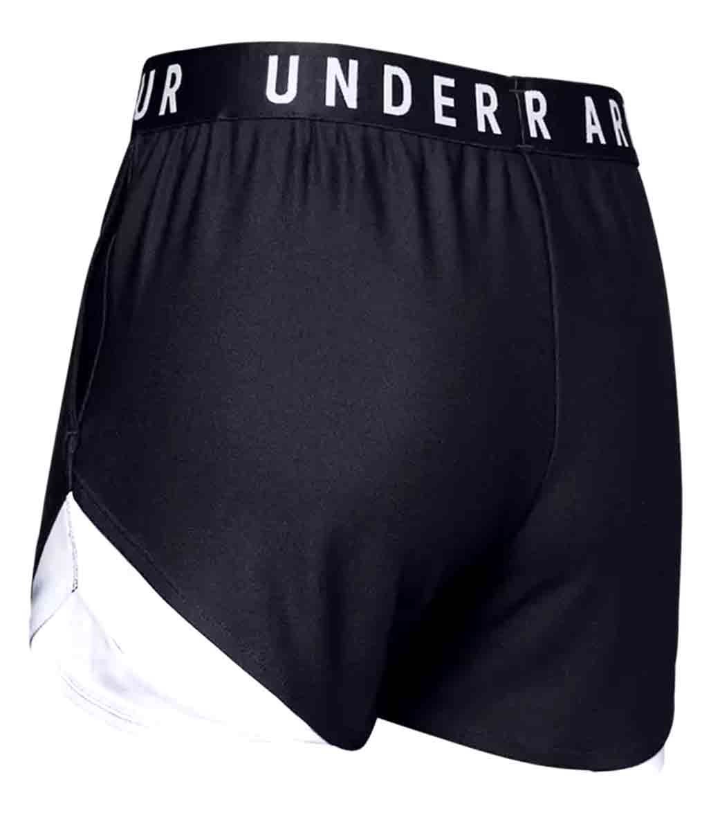 Under Armour Play Up 3.0 Kadın Şort Siyah Beyaz