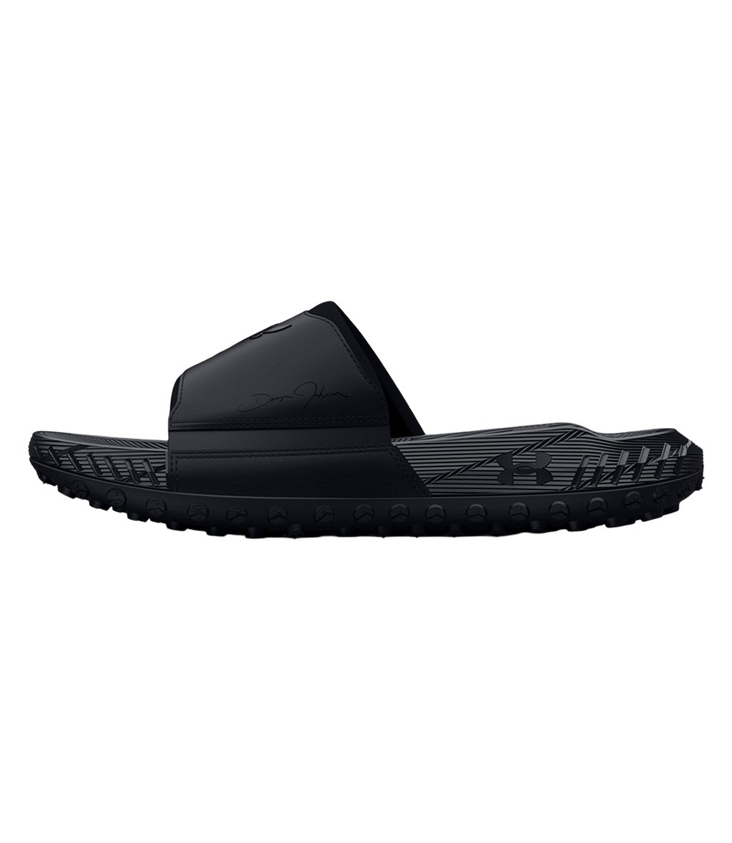 Under Armour Project Rock 3 SL Terlik Siyah
