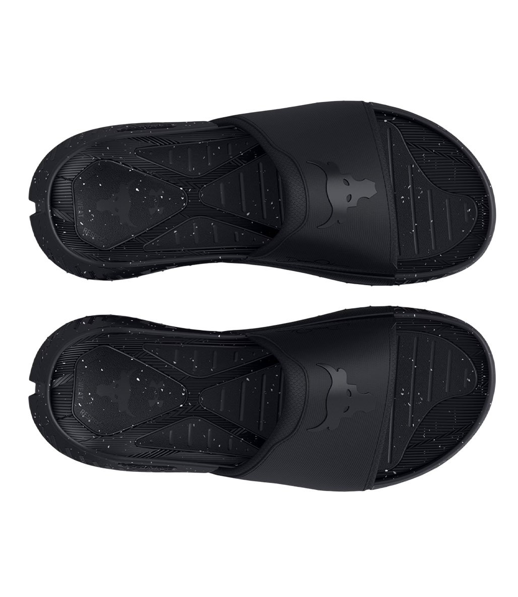 Under Armour Project Rock 3 SL Terlik Siyah