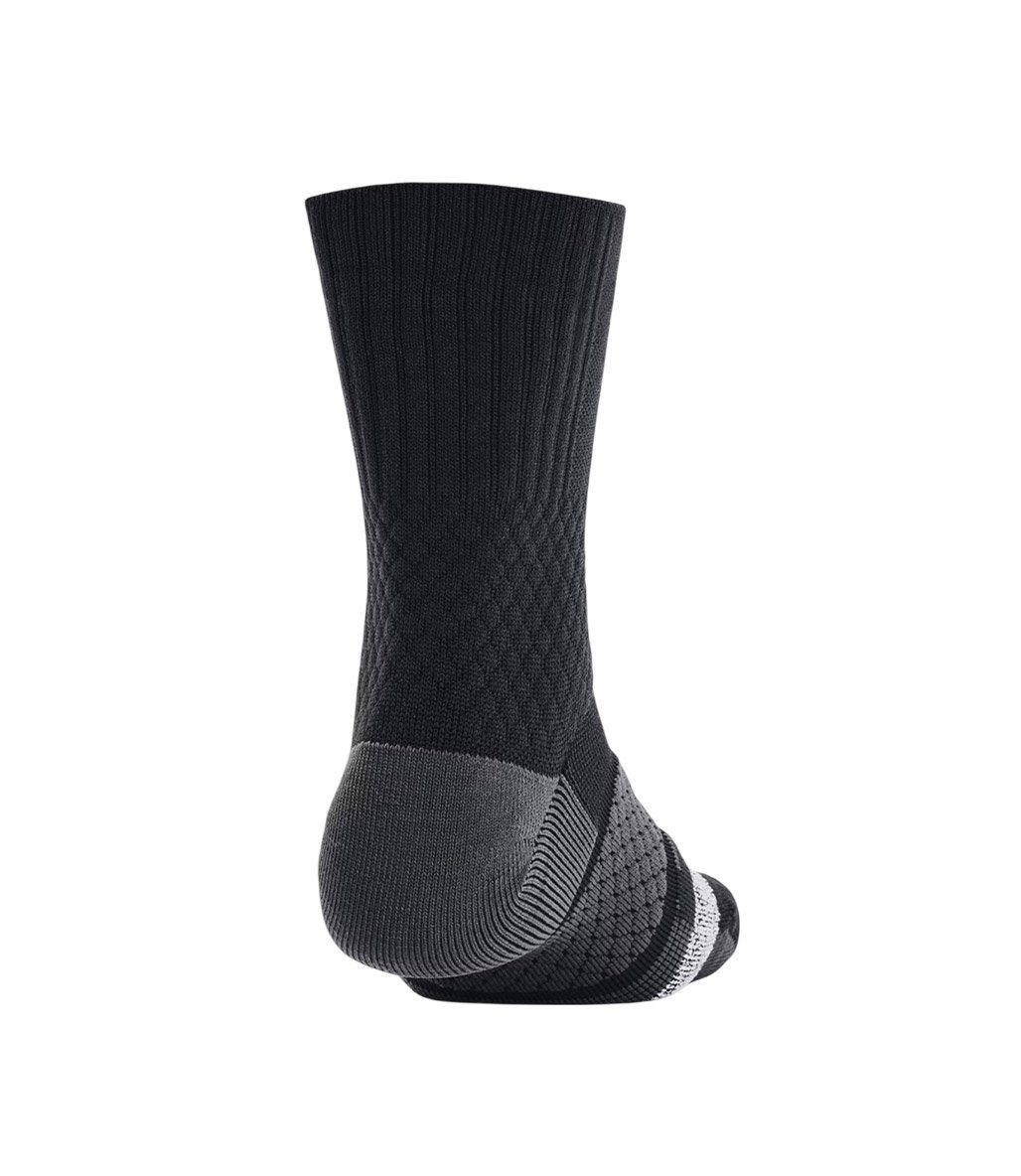 Under Armour Project Rock ArmourDry Playmaker Çorap Siyah Gri
